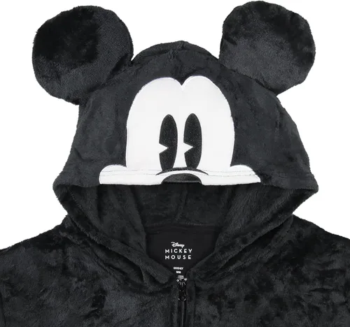 Vista 7 de Disney Mickey Mouse Super Minky - Disfraz con capucha para adultos traje de unión ropa de dormir Multicolorido