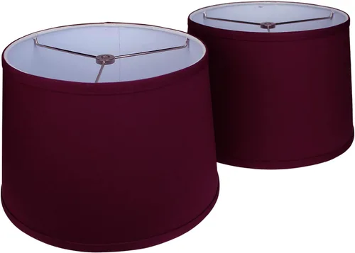 Vista 48 de FenchelShades.com - Juego de 2 pantallas de lámpara de 10 pulgadas de diámetro superior x 12 pulgadas de diámetro inferior x 8 pulgadas de altura