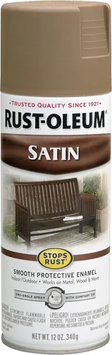 Vista 24 de Rust-Oleum 7776830 - Pintura en aerosol para prevención del óxido, 12 onzas, negro plano