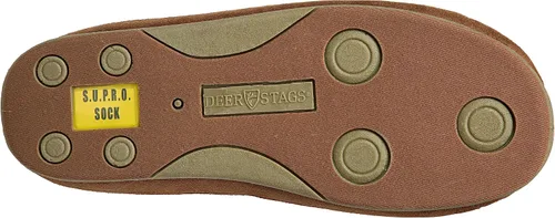 Vista 4 de Deer Stags Pantuflas Grizzly para hombre