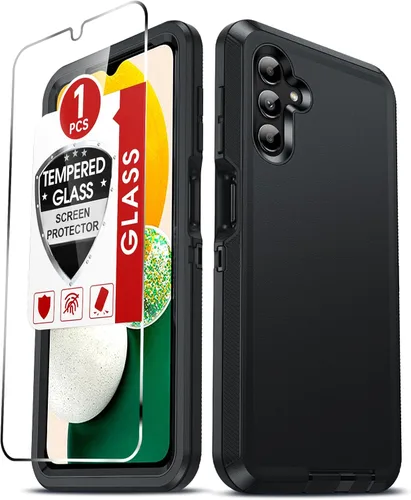 Vista 43 de LeYi Funda compatible con Samsumg Galaxy A05 4G: Galaxy A05 4G con resistente a los golpes, 3 en 1 de cuerpo completo, protección resistente