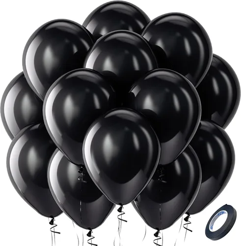 Vista 289 de Bezente Globos Naranjas de Látex para Fiestas - Paquete de 150 Globos de Helio Naranjas Mate Pequeños de 5 Pulgadas para Decoraciones de Fiestas