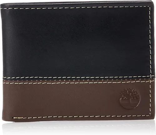 Vista 14 de Timberland Men's Leather Passcase Bifold Wallet Hybrid