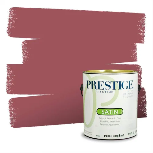 Vista 6 de Prestige Paints Pintura exterior e imprimación en uno, 1 galón, plano, coincidencia comparable de Valspar* Amber Rose*