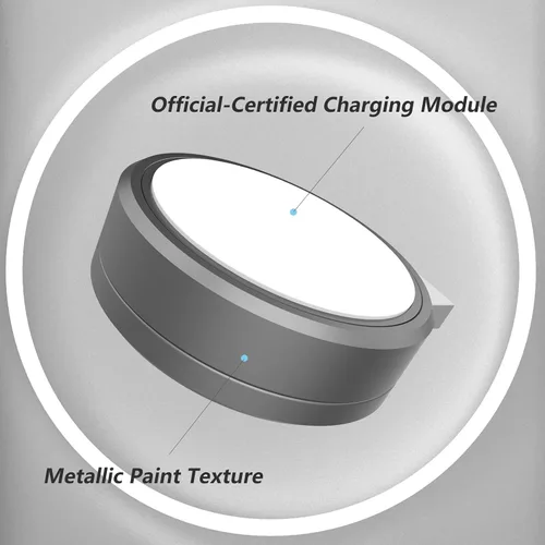 Vista 6 de XWIN Cargador portátil para Apple Watch, carga inalámbrica inalámbrica con certificación MFi, cargador de viaje magnético compatible con Apple Watch