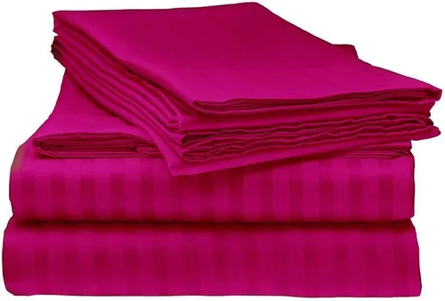 Vista 23 de laxlinen Super Suave Calidad 4 Pcs Hoja de cama Set (+ 30 inch) bolsillo extra profundo