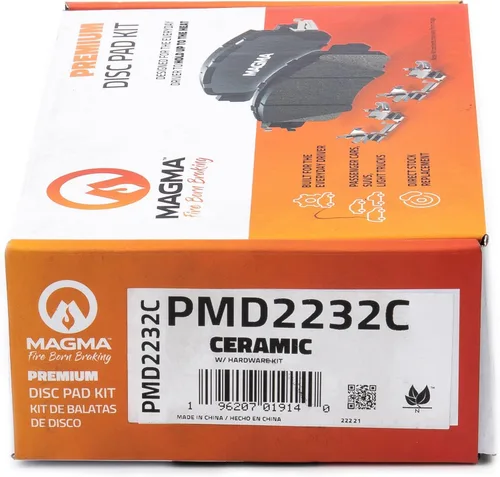 Vista 5 de MAGMA Premium PMD2232C Pastillas de freno de cerámica, traseras