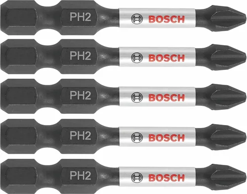 Vista 12 de BOSCH ITPH1102 - Paquete de 2 unidades de 1 pulgada. Phillips #1 Impact Tough Destornillador Brocas de Inserción
