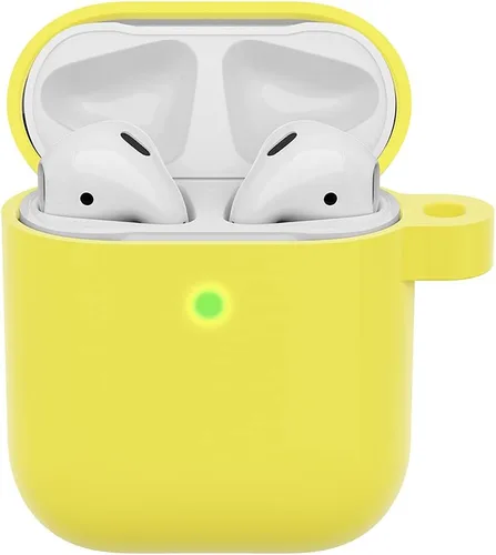 Vista 6 de OtterBox Funda suave al tacto para Apple AirPods (1ª y 2ª generación) - Elixir (morado claro)