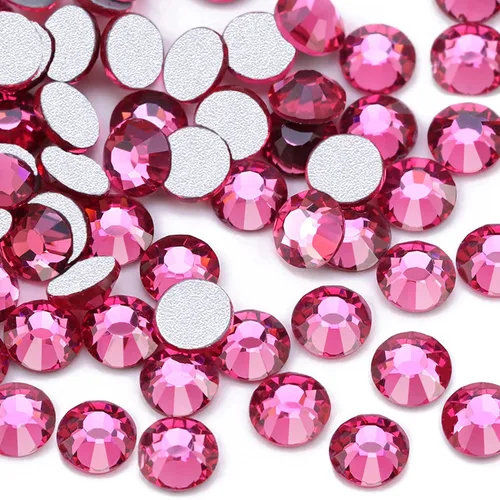 Vista 14 de Dowarm 1440 diamantes de imitación SS4 con parte trasera plana, diamantes de imitación de cristal con parte trasera plana de 0.059 in