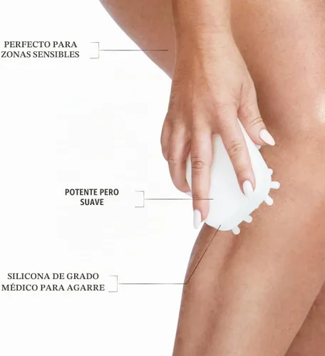 Vista 4 de FasciaBlaster El ProBlaster de Mano de Ashley Black. Herramientas MioFasciales Científicamente Probadas. Masaje Suave con Resultados Efectivos.