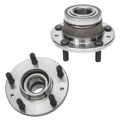 Vista 14 de Detroit Axle - 2 rodamientos de rueda delantera para Ford Fusion Probe Mazda 3 MPV Kia Spectra Jaguar XJ8 XJR XK XK8 XKR Mercury Milan, juego