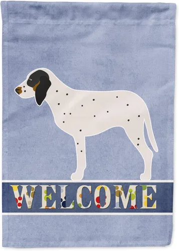 Vista 16 de Caroline's Treasures BB8334GF AIDI Bandera de jardín para perro de montaña del Atlas, bandera de buzón azul, bandera decorativa para patio exterior