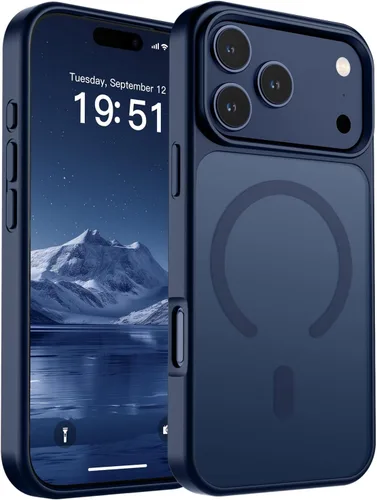 Vista 164 de SUPFINE Funda magnética para iPhone SE 2022 (3ª)/2020 (2ª), iPhone 8 (compatible con MagSafe) (protección contra caídas de grado militar), funda