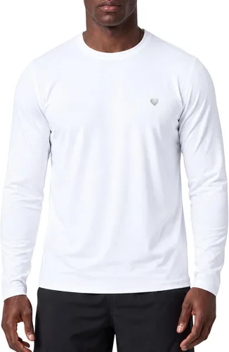 Vista 12 de Zengjo - Camiseta de manga larga de Baselayer para hombre, ligera, para correr Negro