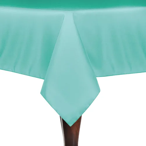Vista 25 de ULTIMATE TEXTILE Mantel cuadrado de lino de poliéster de 52 x 52 pulgadas, color verde salvia