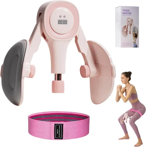Vista 3 de Kegel Exerciser Pelvic Floor Muscle: Inner Thigh Exerciser for Women with Smart Counter, Adjustable Thigh Master for Hip Strengthening & Leg