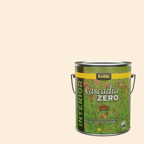 Vista 144 de Rodda Paint CASCADIA XL Pintura e imprimación satinada exterior en uno, cuarto de galón, Costa de Marfil
