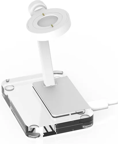 Vista 5 de Cargador de reloj para Fossil Gen 6,6 Hybird/Gen 5/5e, Gen 4, soporte de carga para reloj inteligente Fossil/MK/Skagen/Emporio Armani HeartRate