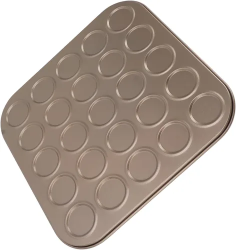 Vista 9 de Zerodis Molde superior para magdalenas, revestimiento antiadherente que libera fácilmente muffins, resistente a altas temperaturas, bandeja