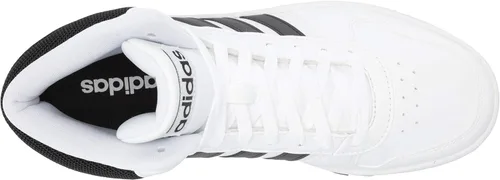 Vista 5 de adidas Hoops 2.0 Mid - Tenis de baloncesto para hombre, Blancotintaescarlata