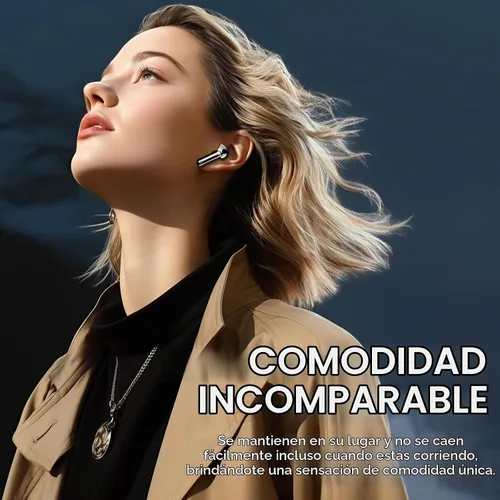 Vista 7 de Jxrev Auriculares inalámbricos mejorados 2026, auriculares Bluetooth 5.4 de 50 horas de reproducción con 4 micrófonos ENC con cancelación de ruido