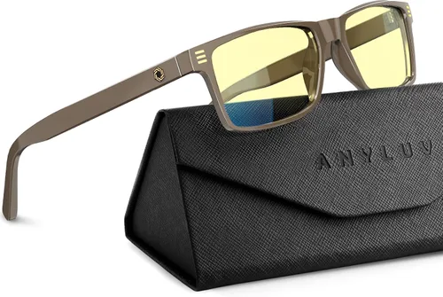 Vista 30 de ANYLUV Blue Light Glasses for Sleep, 99.9% Blue Green Light Blocking with Red Lens, Blue Light Glasses