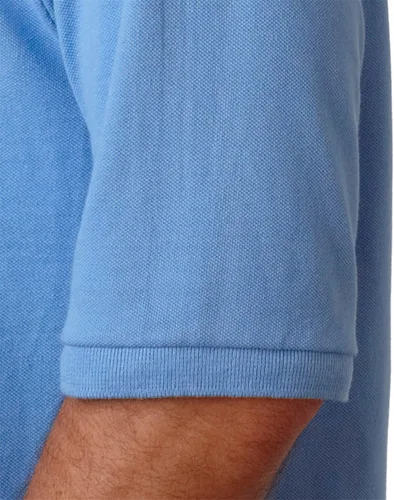 Vista 3 de Jerzees 440 Polo de piqué de algodón hilado en anillo para adultos, XXL, Blanco