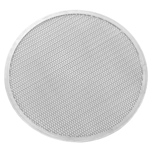 Vista 9 de American Metalcraft 18731 Pantalla rectangular de aluminio para hornear pizza, 11" L x 16" W