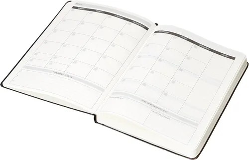 Vista 2 de Amazon Basics Planificador y revista diarios - 5.8 "x 8.25", cubierta dura