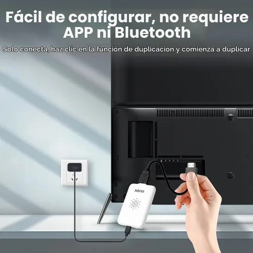 Vista 5 de Adaptador HDMI inalámbrico 4K, transmisor inalámbrico, transmisor inalámbrico, transmisor multimedia de vídeo/audio/archivo HDMI extensor