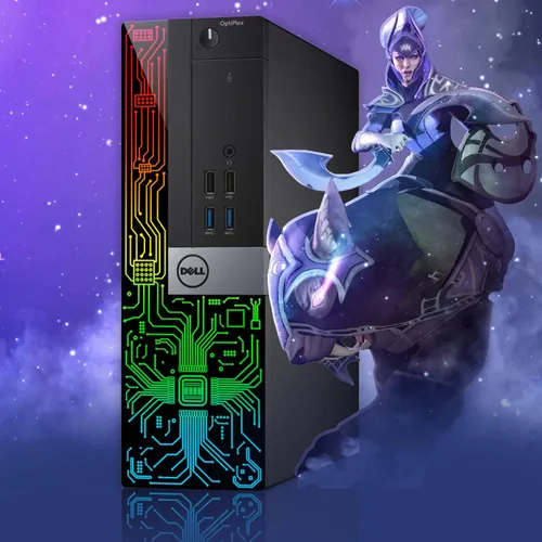 Vista 3 de Dell OptiPlex 7040 SFF RGB PC de escritorio, Intel Quad Core i5-6500 hasta 3.6GHz, 16G DDR4, 512G SSD, Windows 11 Pro 64 Bit-Multiidioma (Restaurado)
