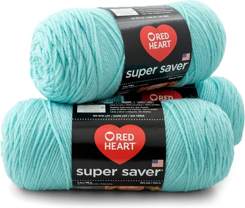 Vista 14 de RED HEART Paquete de 3 hilos Super Saver, ARAN paquete de 3