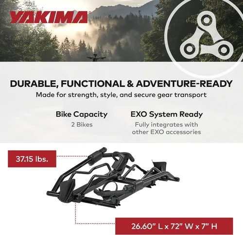 Vista 6 de Yakima EXO DoubleUp Negro, Talla única
