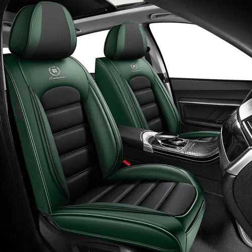 Vista 21 de Cubiertas de asiento ILMO para camiones 2009-2026 F150, 2011-2026 F250 F350 XL XLT Super Duty Crew Cab Lariat King Ranch Platinum, protectores