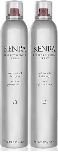 Vista 8 de Kenra Professional Perfect Medium Spray 13 Provides Styling Control Without Stiffness Medium Hold Fast-Drying Formulation High Shine Finish