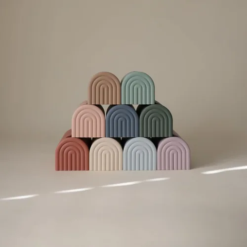 Vista 8 de mushie Cubierta de Caño de Baño Protector de Seguridad de Silicona Suave para Grifo de Bañera para Niños Ajuste Universal (Blush)