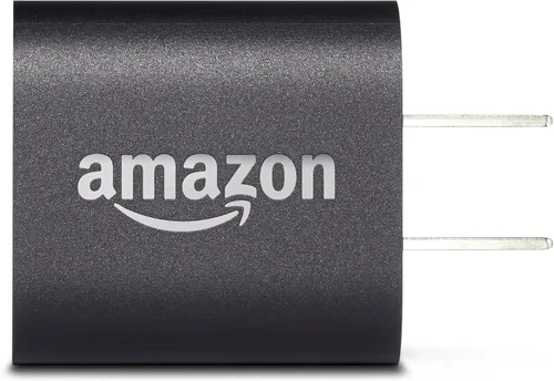 Vista 2 de Amazon 5W cargador y adaptador de alimentación USB original OEM para tabletas Fire y libros electrónicos Kindle