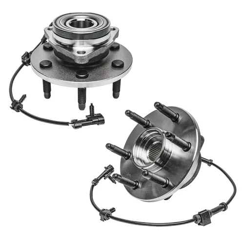Vista 18 de Detroit Axle - 2 rodamientos de rueda delantera para Ford Fusion Probe Mazda 3 MPV Kia Spectra Jaguar XJ8 XJR XK XK8 XKR Mercury Milan, juego