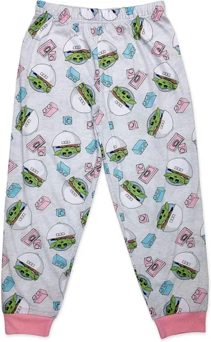 Vista 4 de LEGO Star Wars Baby Yoda Grogu 2 Piece Pajama Set, Girls