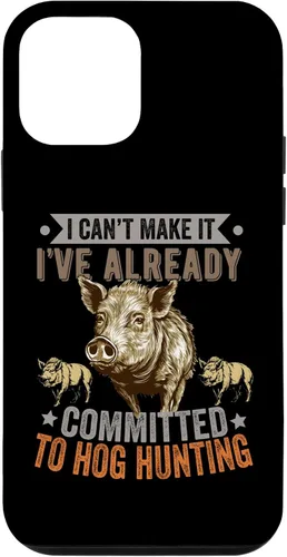 Vista 12 de iPhone 15 Hog Hunting Men Dad Wild Boar Pig Hunter Funny Feral porcino caso