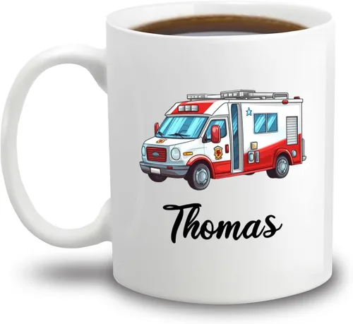 Vista 25 de Taza de café de avión personalizada con nombre de los niños, taza de café de avión personalizada de 11 onzas y 15 onzas, taza de cerámica blanca