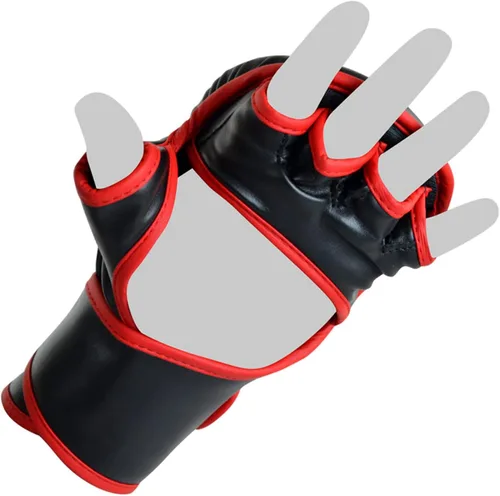 Vista 5 de Combat Corner Guantes de entrenamiento C2 MMA para hombres y mujeres, guantes de entrenamiento de kickboxing, Muay Thai, MMA Sparring