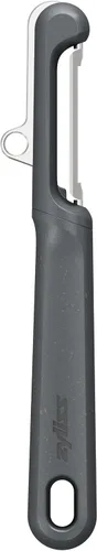 Vista 16 de Zyliss Julienne Y Peeler - Hoja de acero inoxidable ultra afilada para zanahorias, calabacines y papas, agarre ergonómico de paja de trigo, cortador