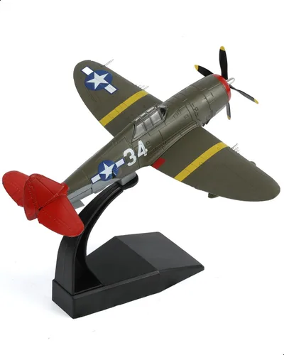 Vista 8 de NUOTIE 1/72 P-40C War Hawk Flying Tigers Fighter Modelo Segunda Guerra Mundial Avión de Guerra Vintage Metal Fundido a Presión Avión Militar