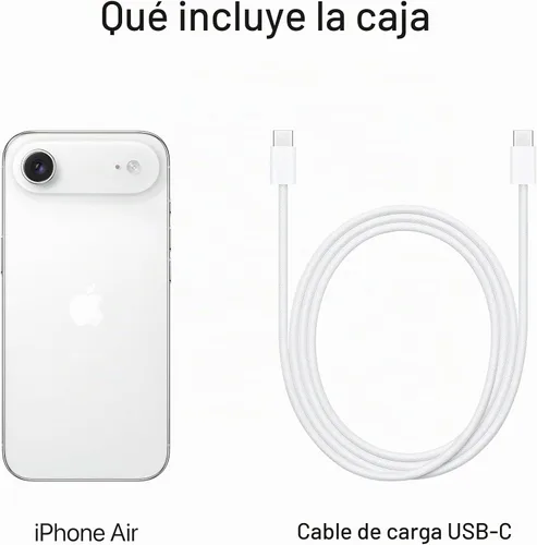 Vista 6 de iPhone Air Cloud White, 512 GB (desbloqueado)
