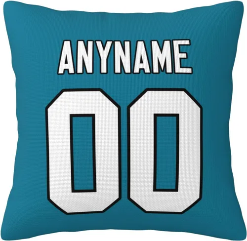 Vista 27 de Fundas de almohada de fútbol – Fundas de almohada personalizadas con cualquier nombre y número, regalo personalizado para hombres, mujeres y niños