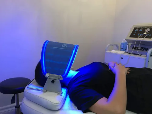 Vista 3 de Terapia de luz roja de Hydraskincare PDT LED para la máquina facial de la terapia del fotón del rejuvenecimiento del cuidado de la piel