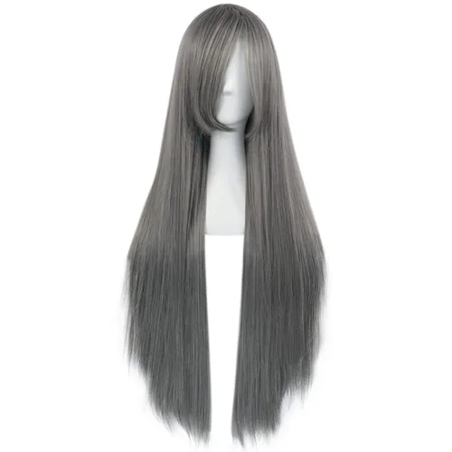 Vista 99 de anogol Vocaloid 32" 80 cm de largo recto de Cosplay peluca Pelucas Para Fiestas Halloween, Anaranjado