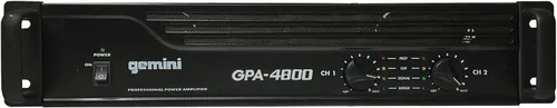 Vista 2 de Gemini Amplificador de potencia DJ profesional GPA-4800 4000W